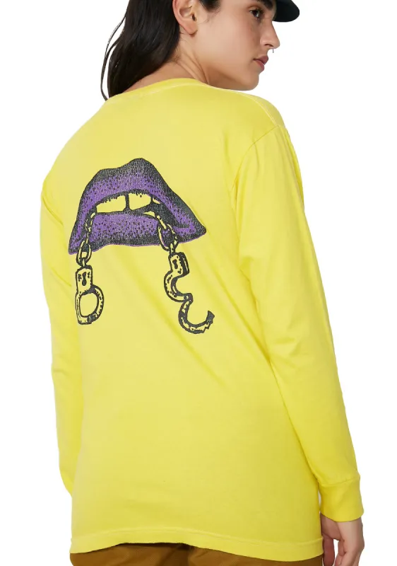 Love Cuffs Salvage Long Sleeve sold by Dolls Kill