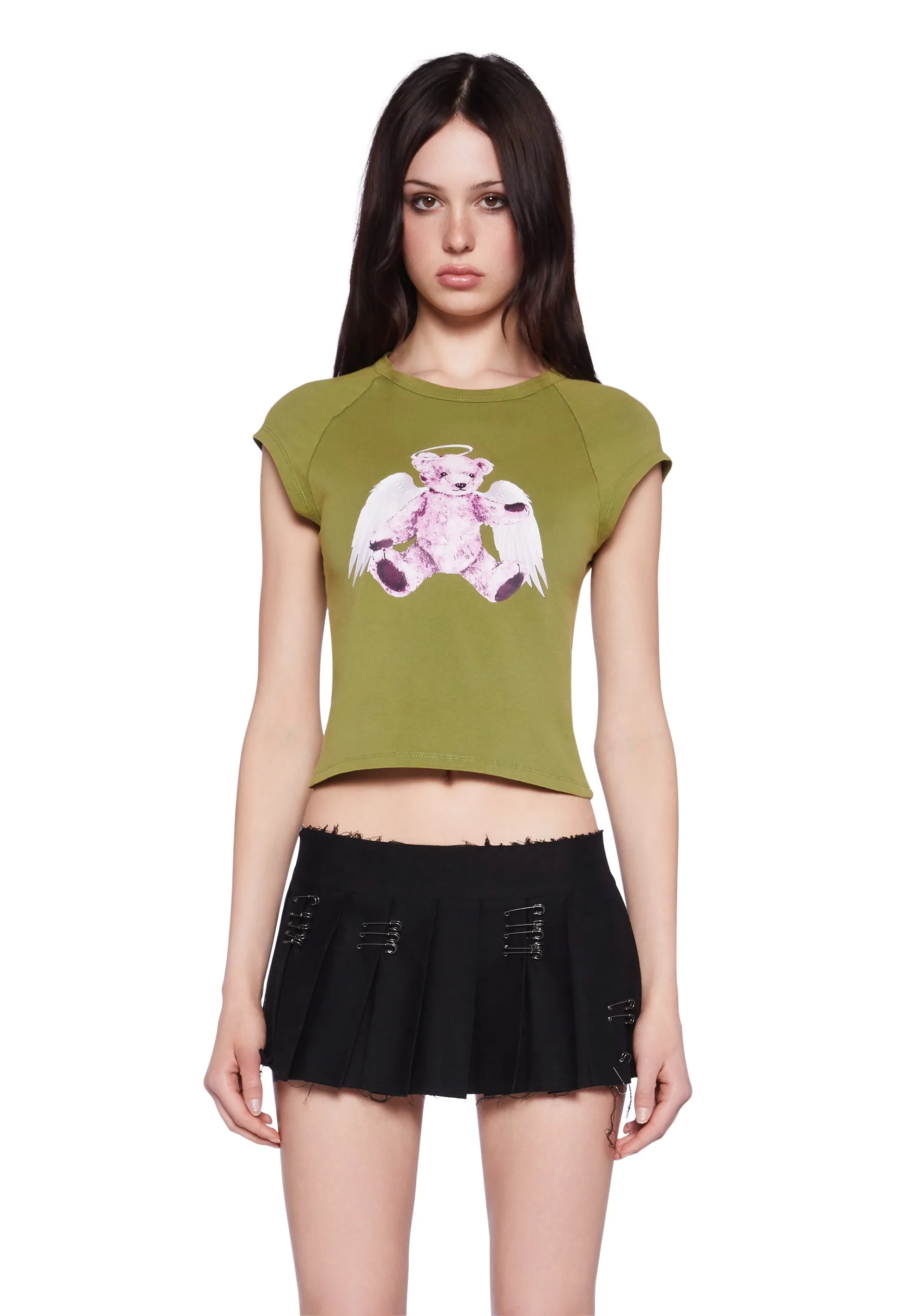 Miss Independent Crop Top sold by Dolls Kill