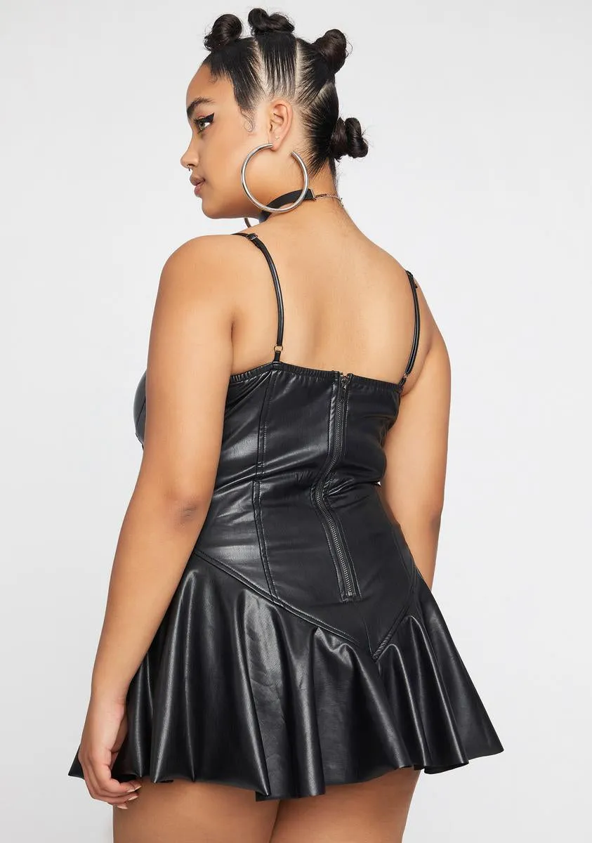 Plus Maximized Pleasure Mini Dress sold by Dolls Kill product image thumbnail 4