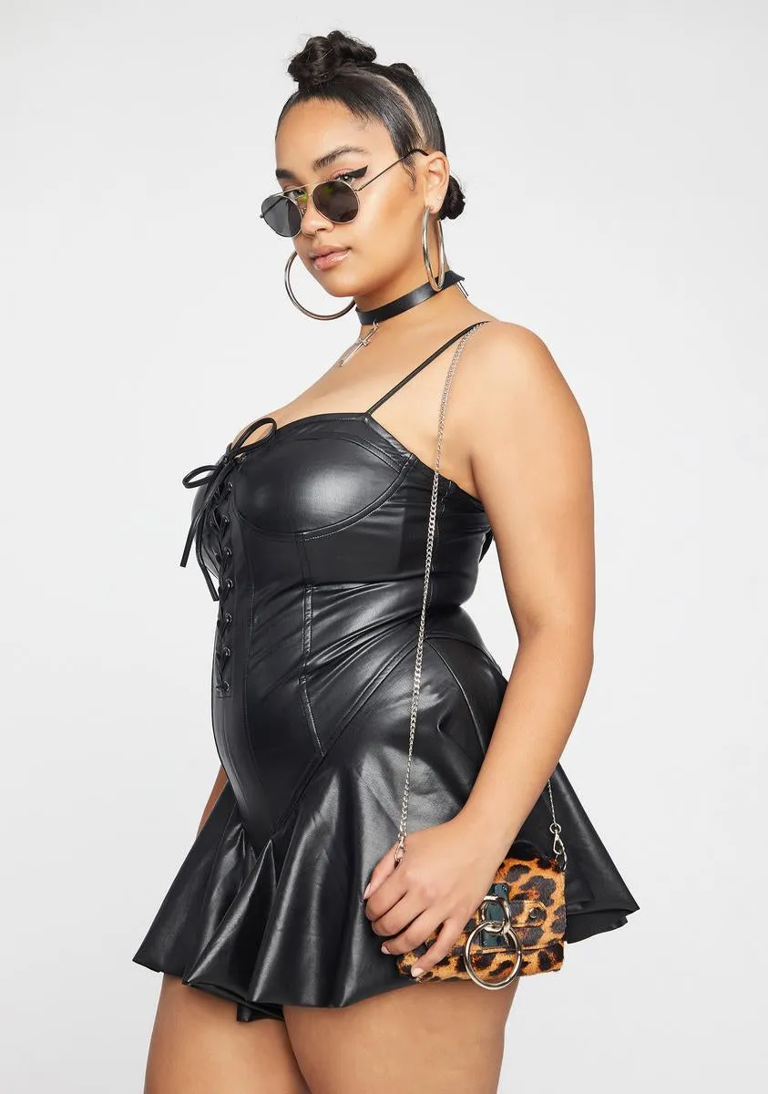 Plus Maximized Pleasure Mini Dress sold by Dolls Kill product image thumbnail 2