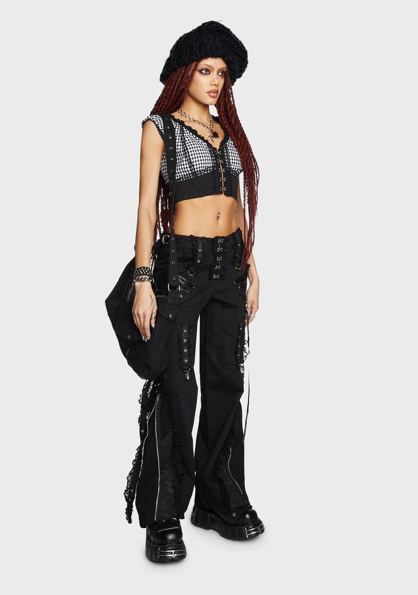 Enchanted Dark Street Pants sold by Dolls Kill product image thumbnail 3