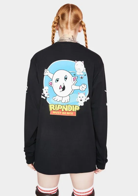 Nerm Story Long Sleeve Graphic Tee sold by Dolls Kill