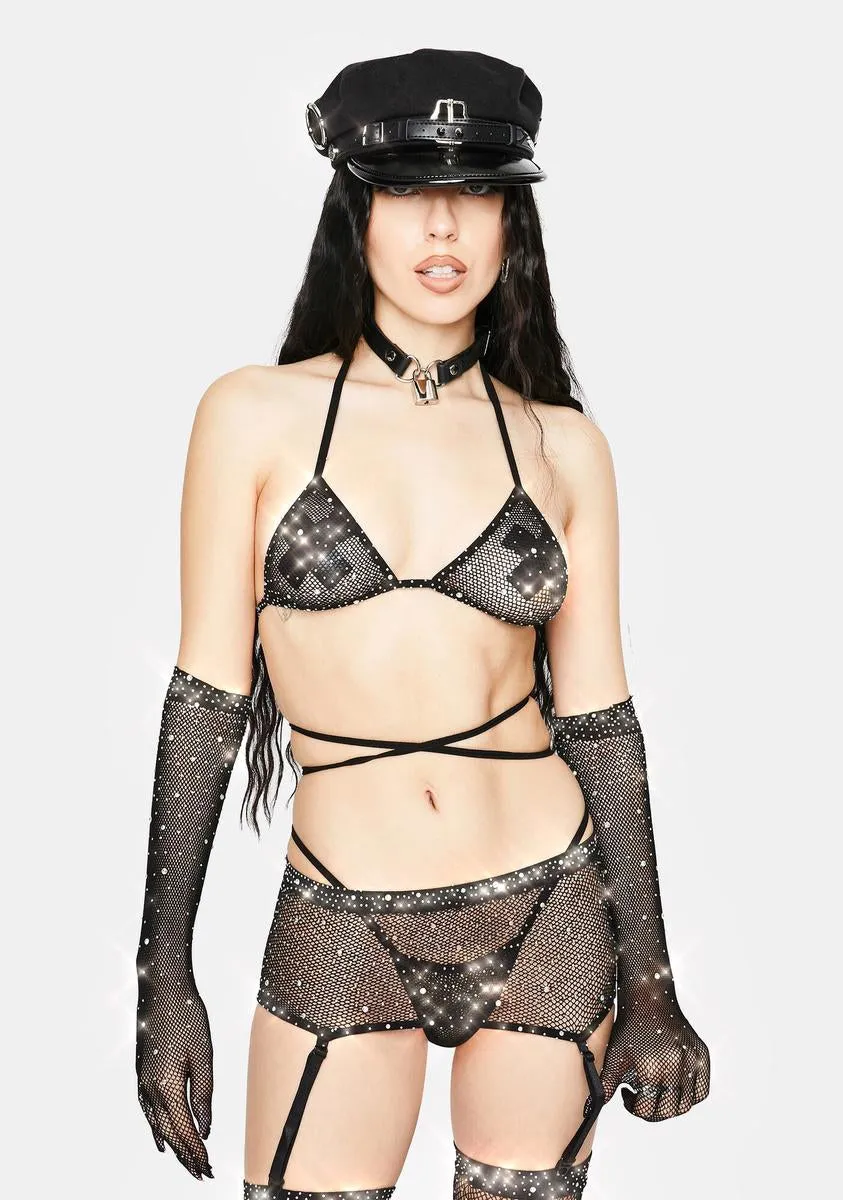 Never Fake It Lingerie Set sold by Dolls Kill