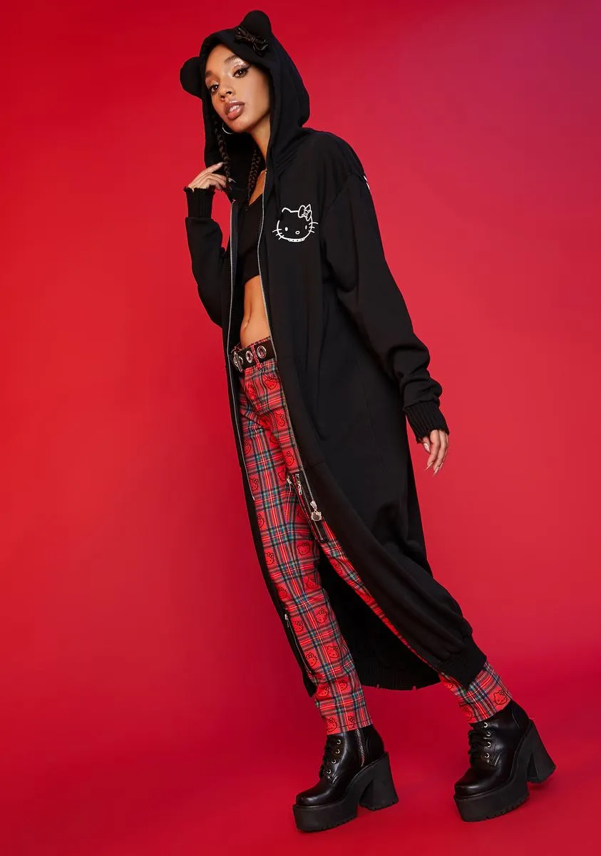 True To Myself Longline Hoodie sold by Dolls Kill product image thumbnail 3