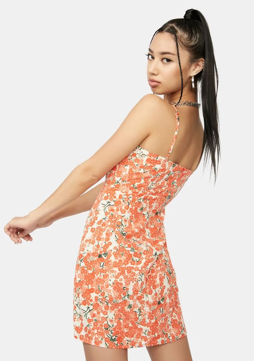 Perfect Paramour Floral Mini Dress sold by Dolls Kill product image thumbnail 4