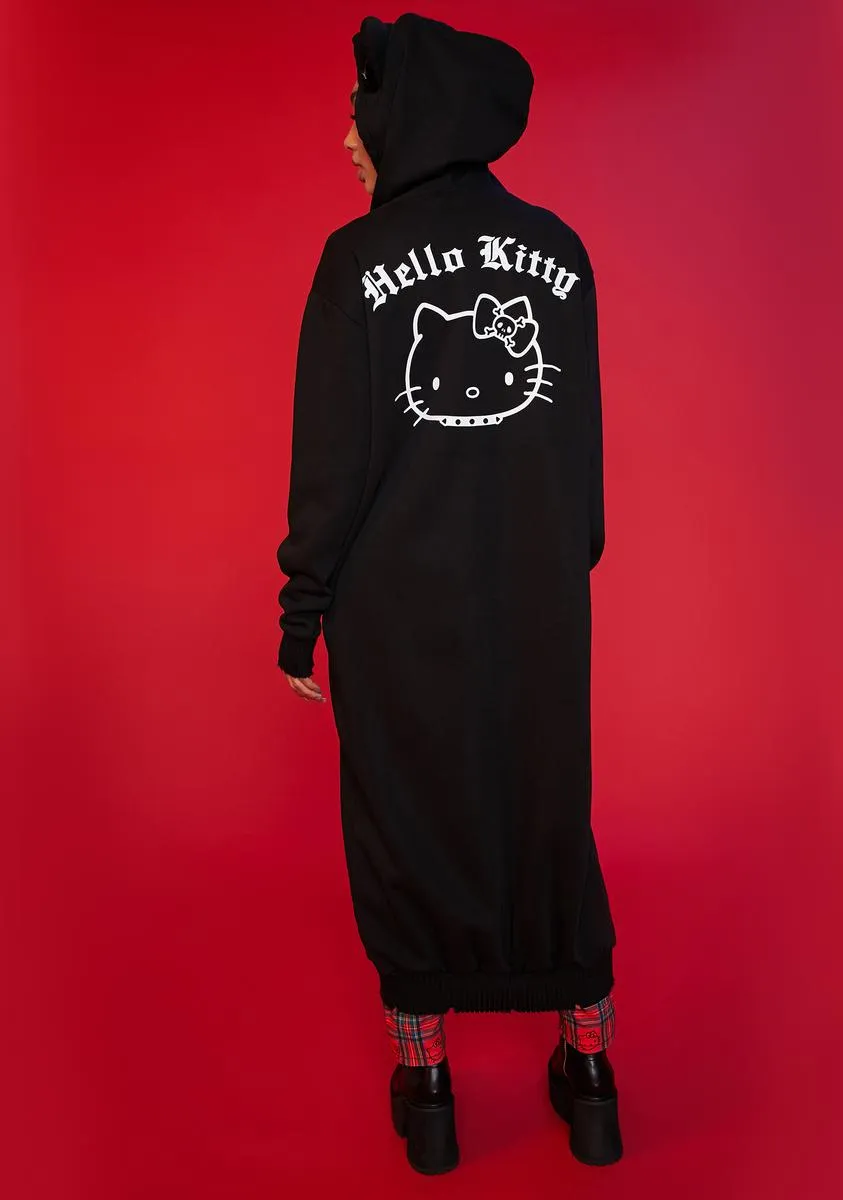 True To Myself Longline Hoodie sold by Dolls Kill product image thumbnail 4