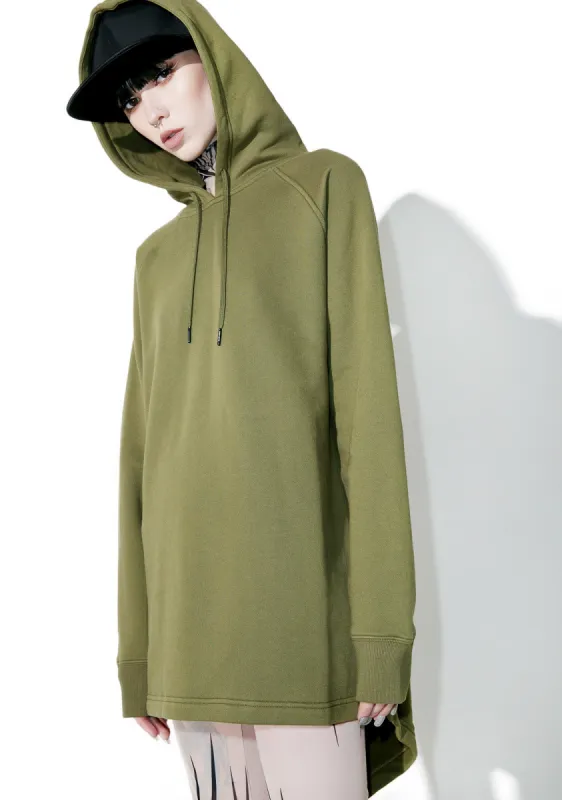 Fishtail Pullover Hoodie sold by Dolls Kill