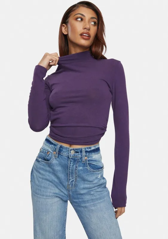 Cash Grab Open Back Crop Top sold by Dolls Kill