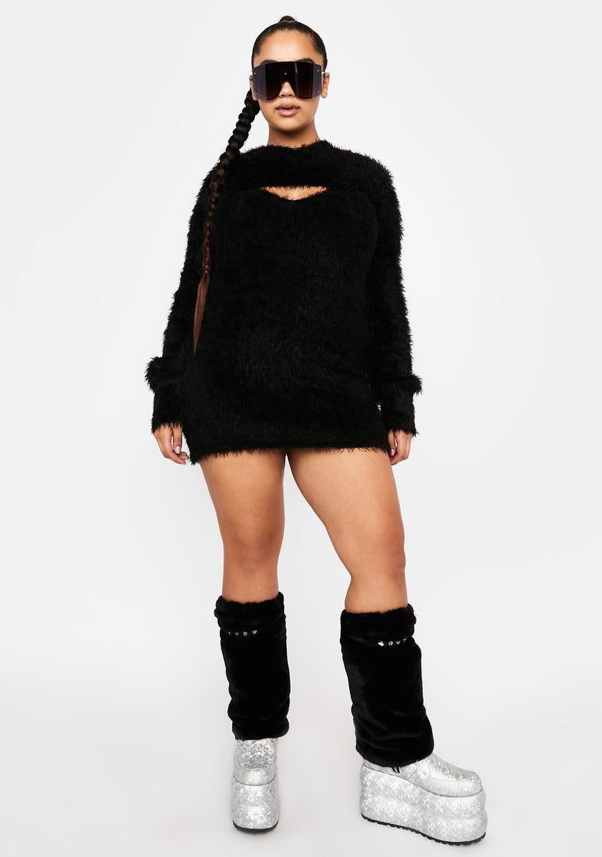 Plus Down Tonight Fuzzy Shrug sold by Dolls Kill product image thumbnail 3