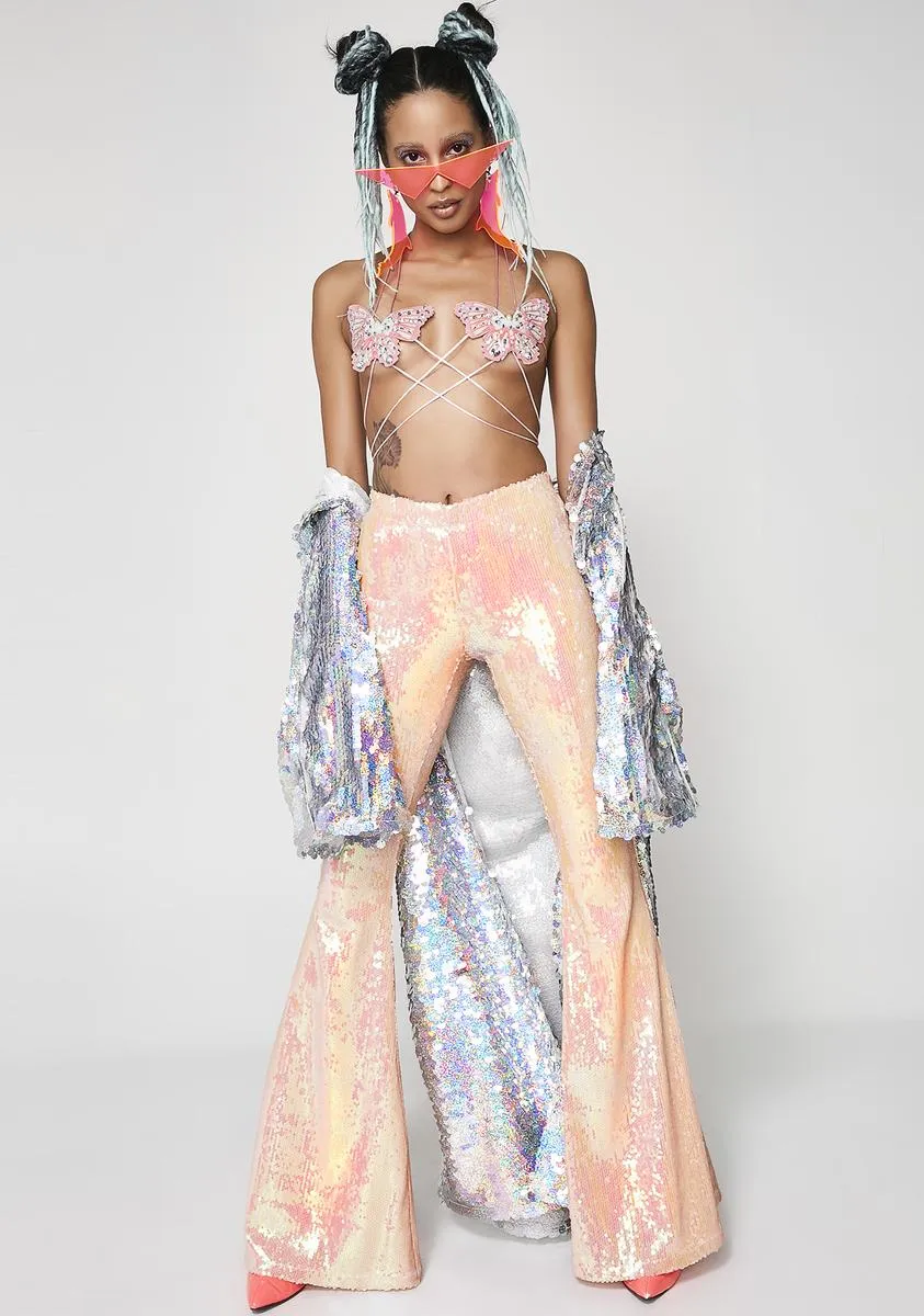 Starry Eyed Surprise Bra Top sold by Dolls Kill product image thumbnail 4