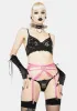 Azma Caged Lace Suspenders sold by Dolls Kill