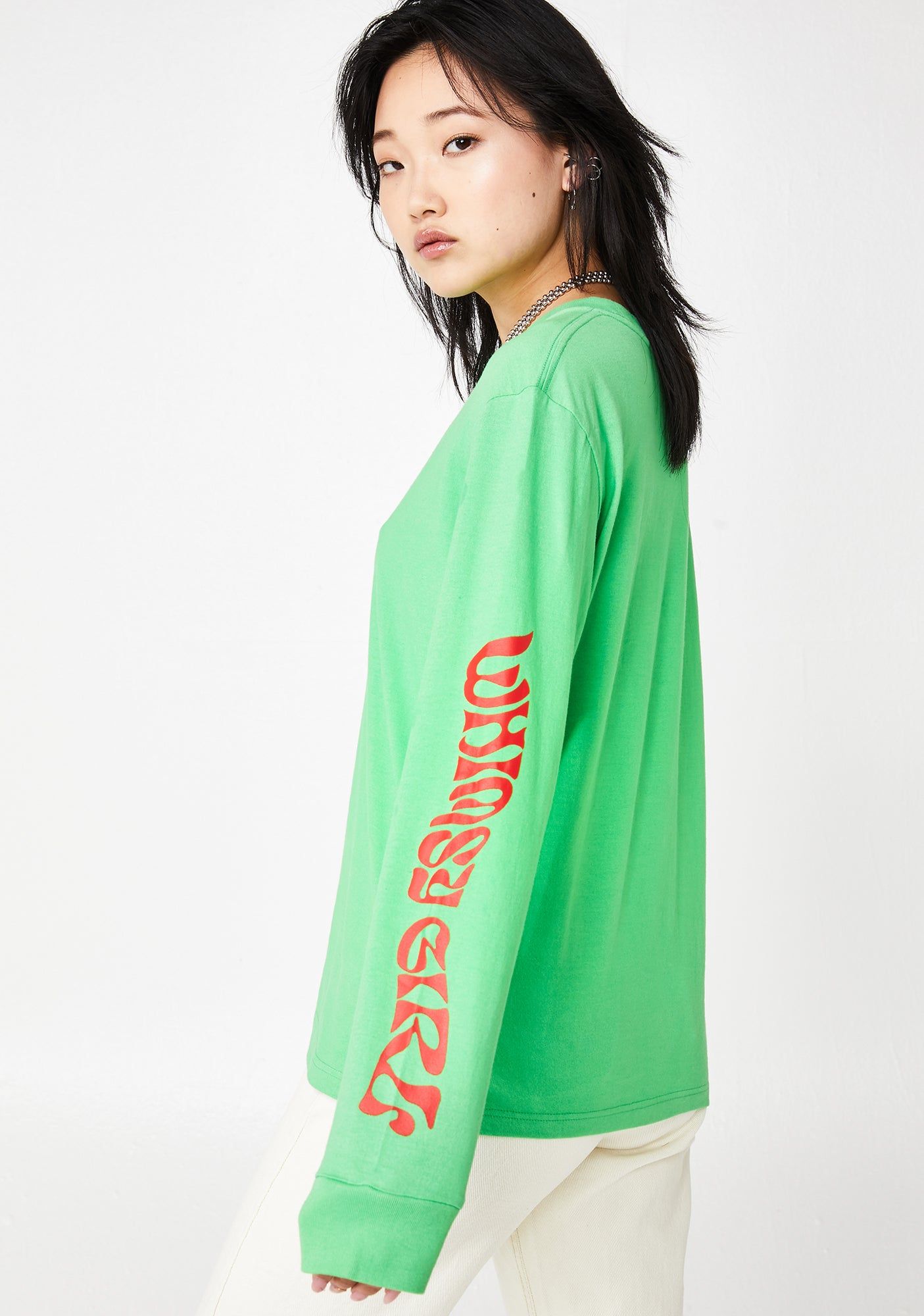 Butterfly Graphic Long Sleeve Tee sold by Dolls Kill product image thumbnail 4