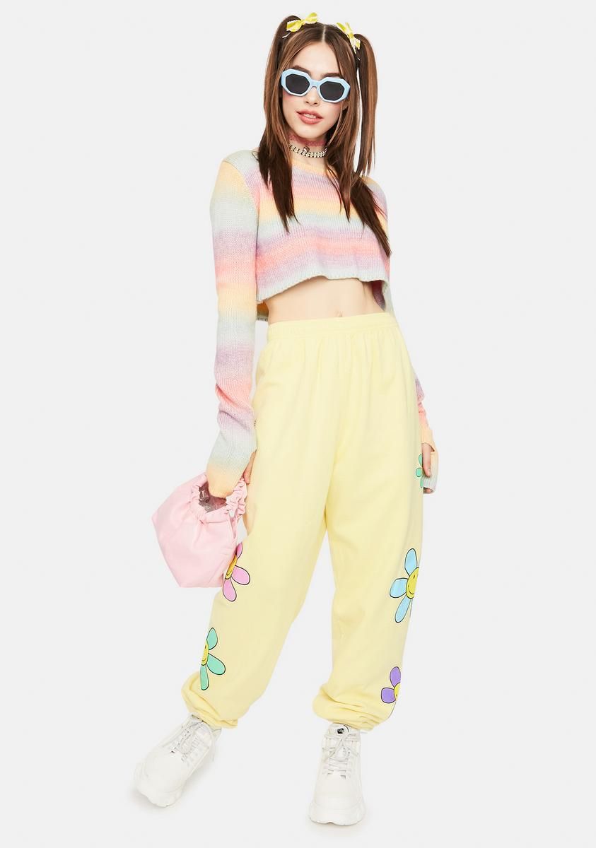 Lil Thang Pigment Dyed Sweatpants sold by Dolls Kill product image thumbnail 3