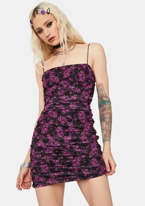 I Will Survive Floral Mini Dress sold by Dolls Kill