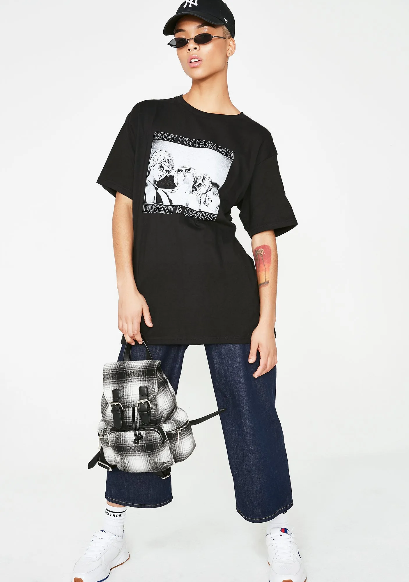 Desire Heavyweight Box Tee sold by Dolls Kill product image thumbnail 5