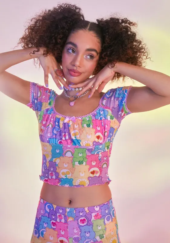 Dream Chaser Graphic Crop Top sold by Dolls Kill