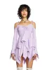 F is For Fairies Handkerchief Dress - Lavender sold by Dolls Kill
