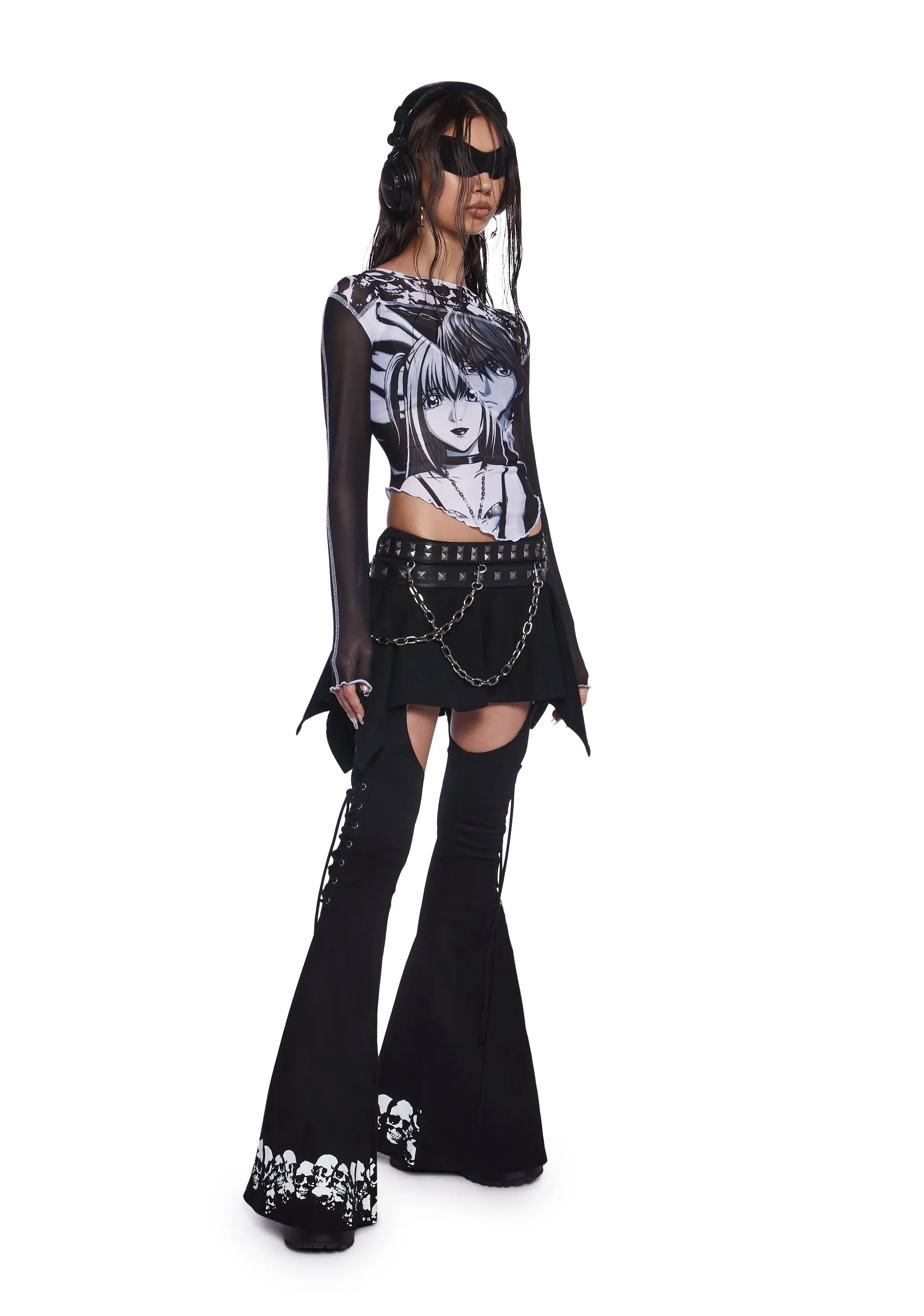 Unlikely Twosome Mesh Top sold by Dolls Kill product image thumbnail 2