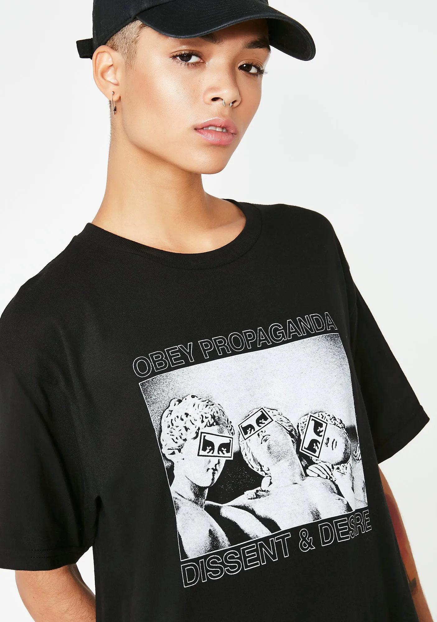 Desire Heavyweight Box Tee sold by Dolls Kill product image thumbnail 3
