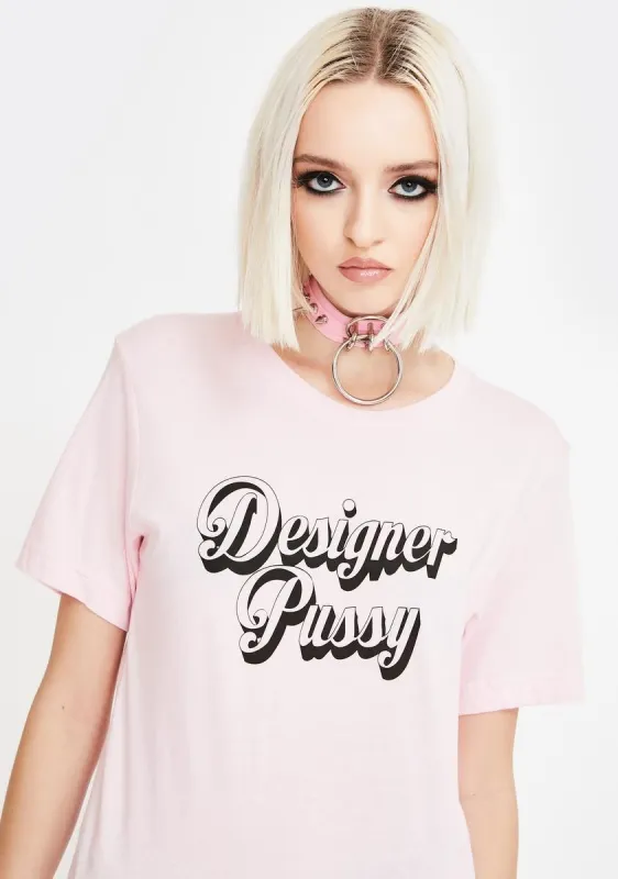 Designer Pussy Graphic Tee sold by Dolls Kill