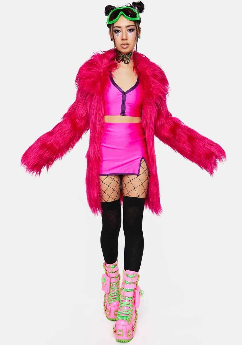 Intergalactic Love Crop Top sold by Dolls Kill product image thumbnail 3