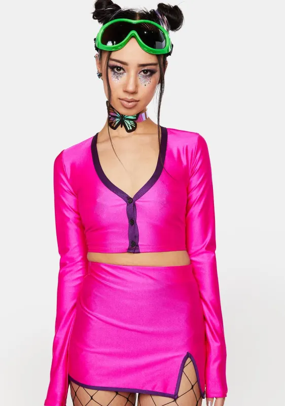 Intergalactic Love Crop Top sold by Dolls Kill