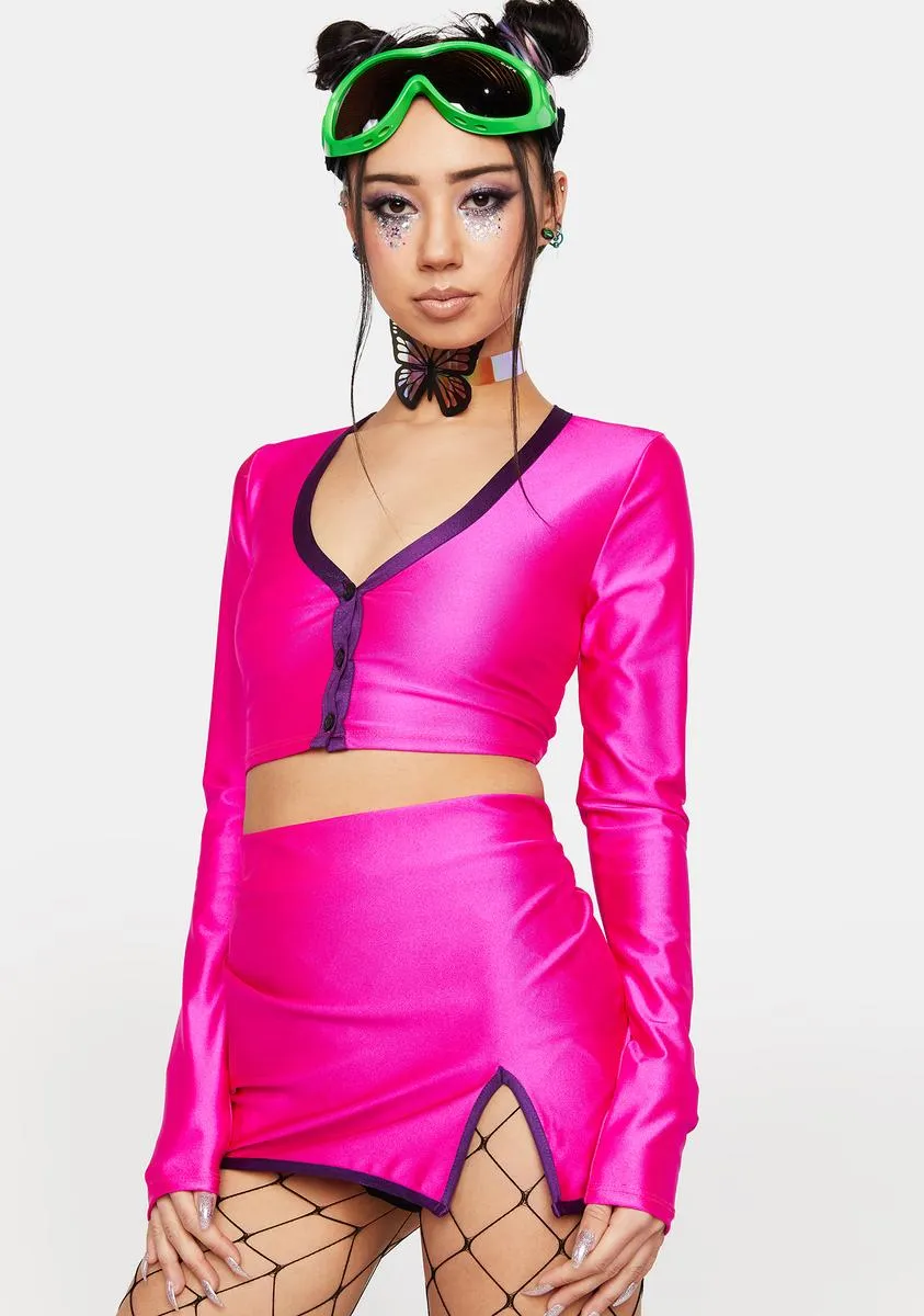 Intergalactic Love Crop Top sold by Dolls Kill product image thumbnail 2