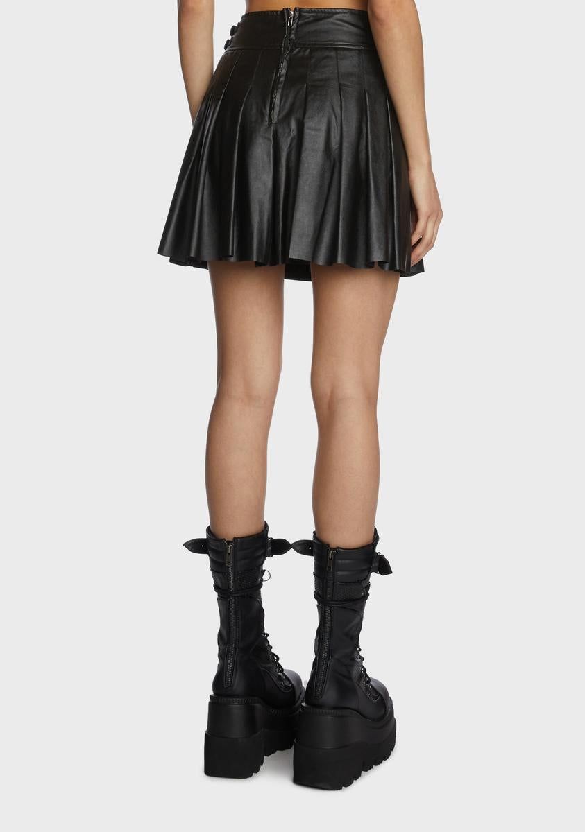 Start Now Pleated Skirt sold by Dolls Kill product image thumbnail 4