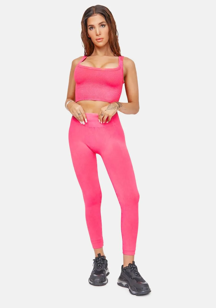 Sugar Put The Werk In Vintage Wash Leggings sold by Dolls Kill product image thumbnail 3