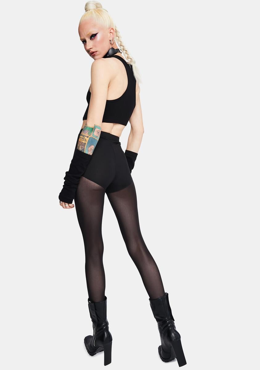 Unlock It Mesh Leggings sold by Dolls Kill product image thumbnail 4