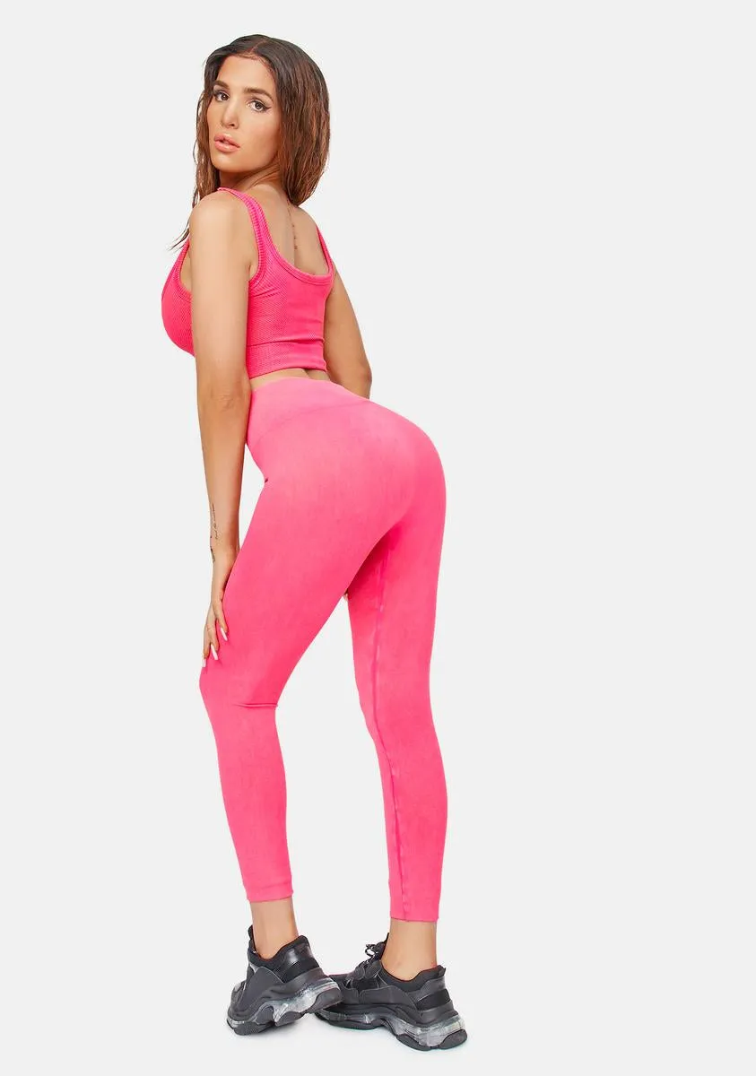 Sugar Put The Werk In Vintage Wash Leggings sold by Dolls Kill product image thumbnail 4