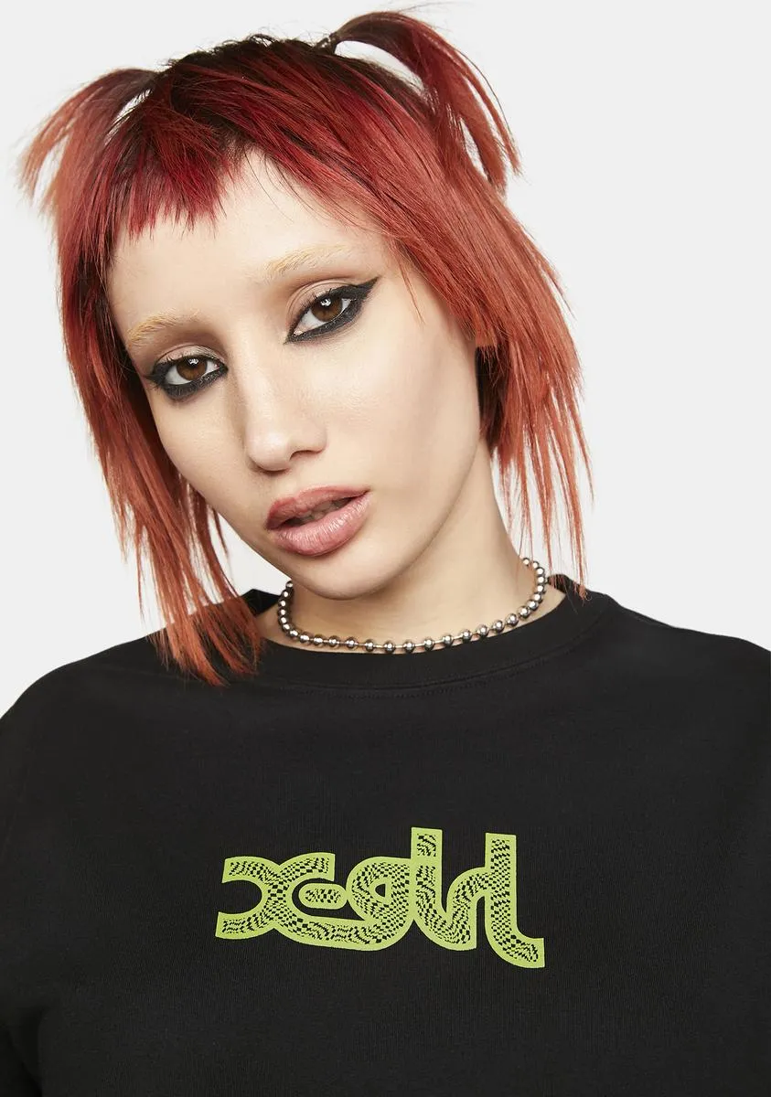 Checkered Logo Graphic Short Sleeve Tee sold by Dolls Kill product image thumbnail 2