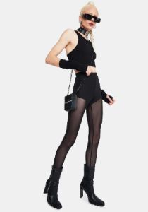 Unlock It Mesh Leggings sold by Dolls Kill