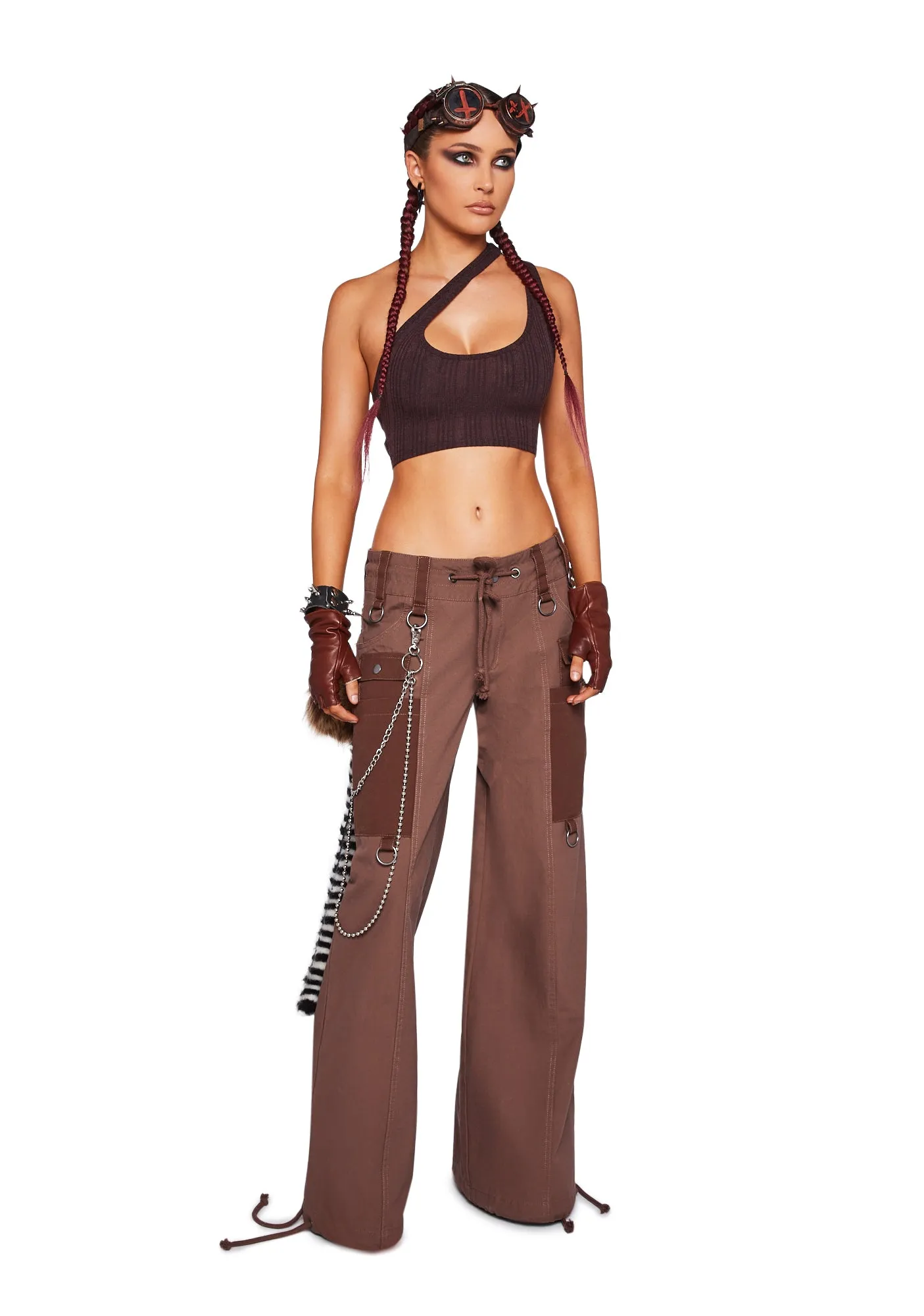 Arid Vengeance Cargo Pants sold by Dolls Kill product image thumbnail 2
