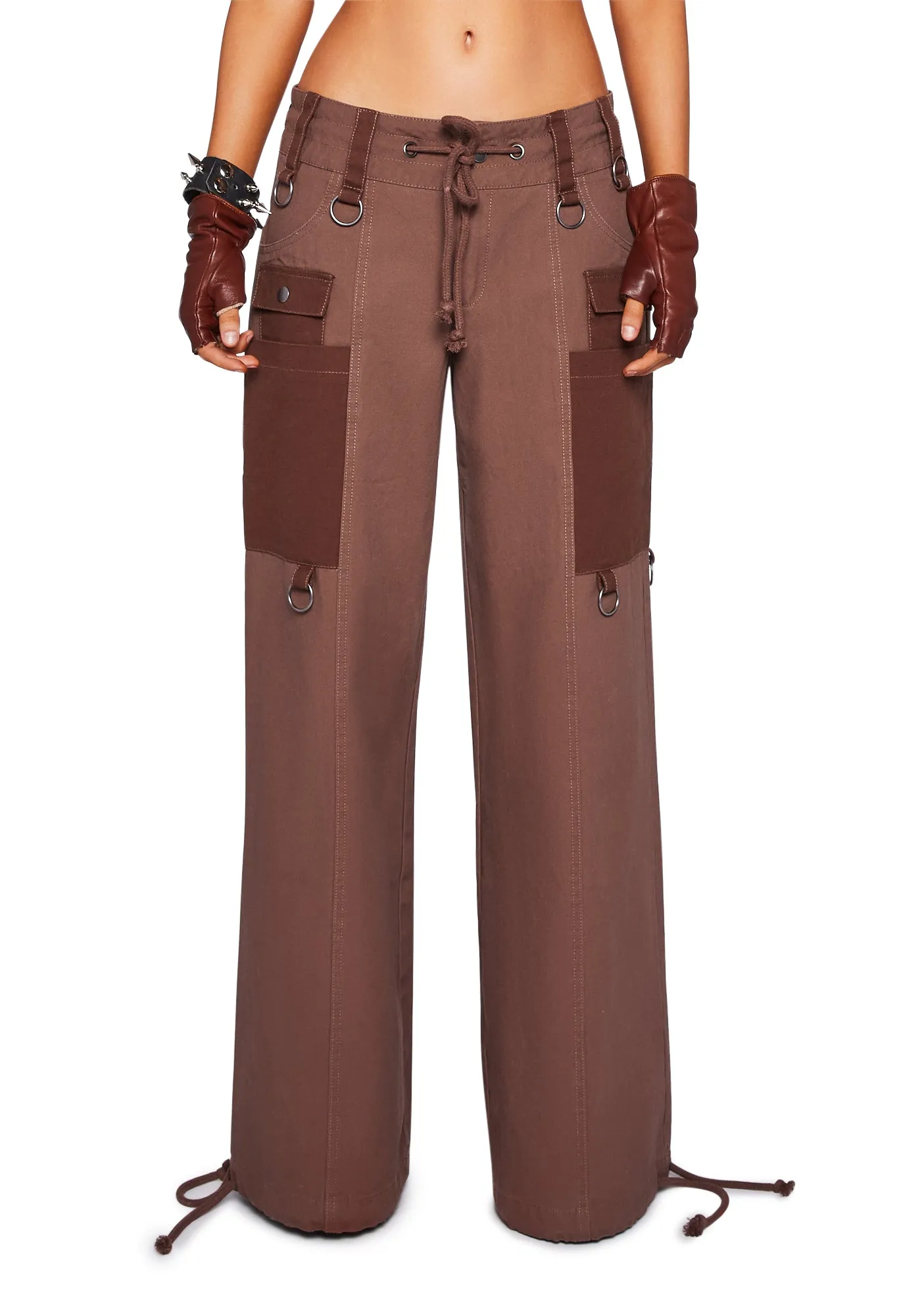 Arid Vengeance Cargo Pants sold by Dolls Kill