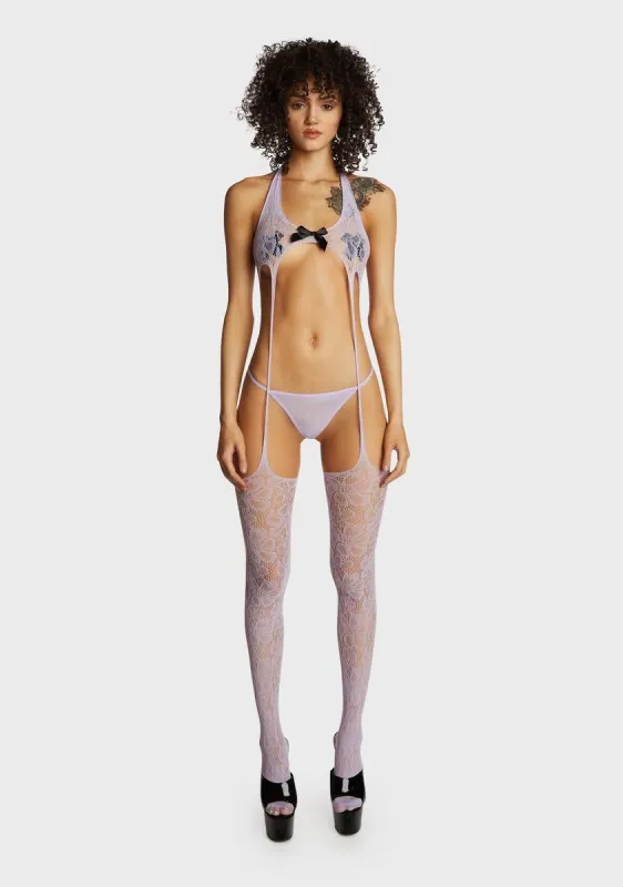 Hit Send Fishnet Bodystocking sold by Dolls Kill