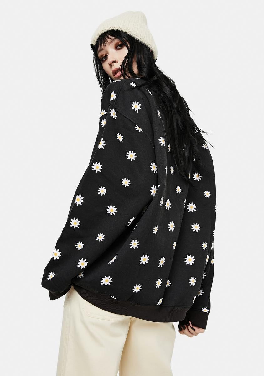 Taliya Daisy Print Sweatshirt sold by Dolls Kill product image thumbnail 4