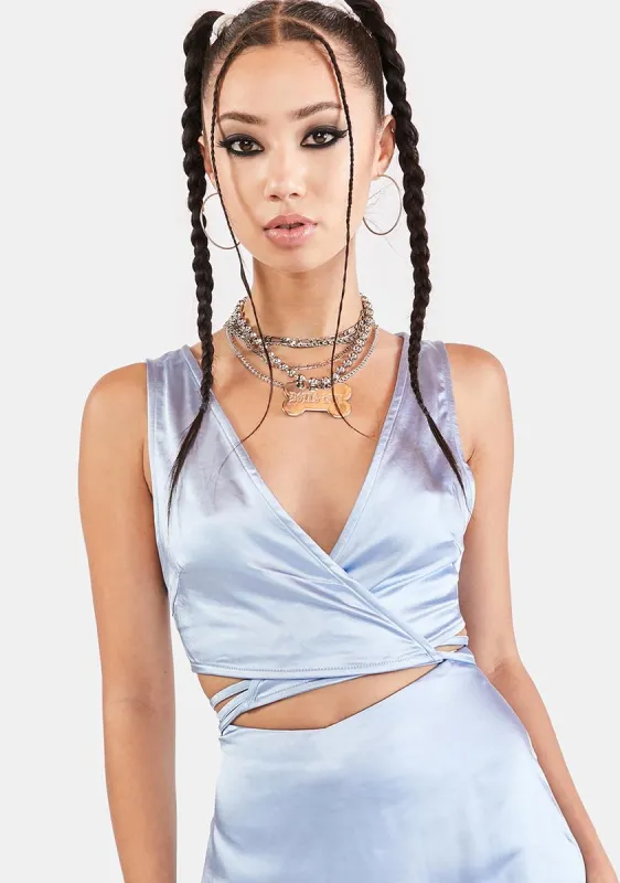 Liliah Crop Top sold by Dolls Kill
