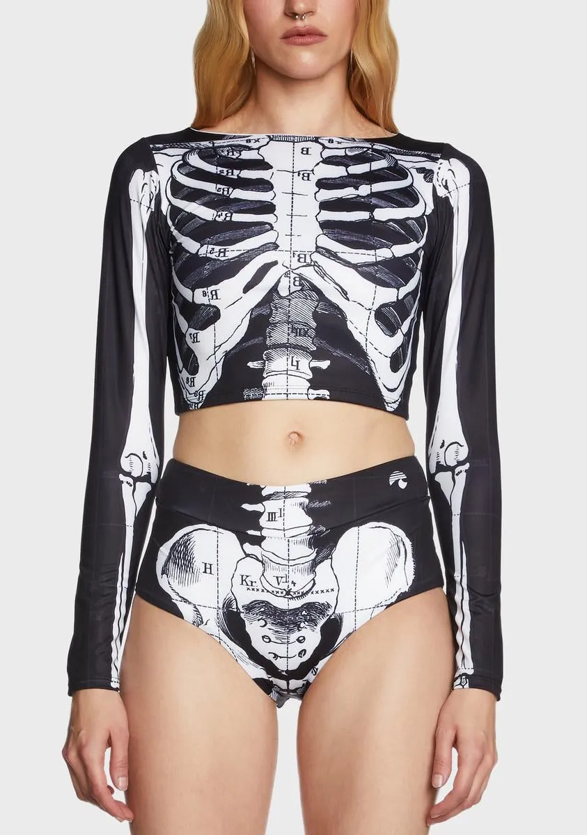 Skeleton Bikini Set sold by Dolls Kill product image thumbnail 2