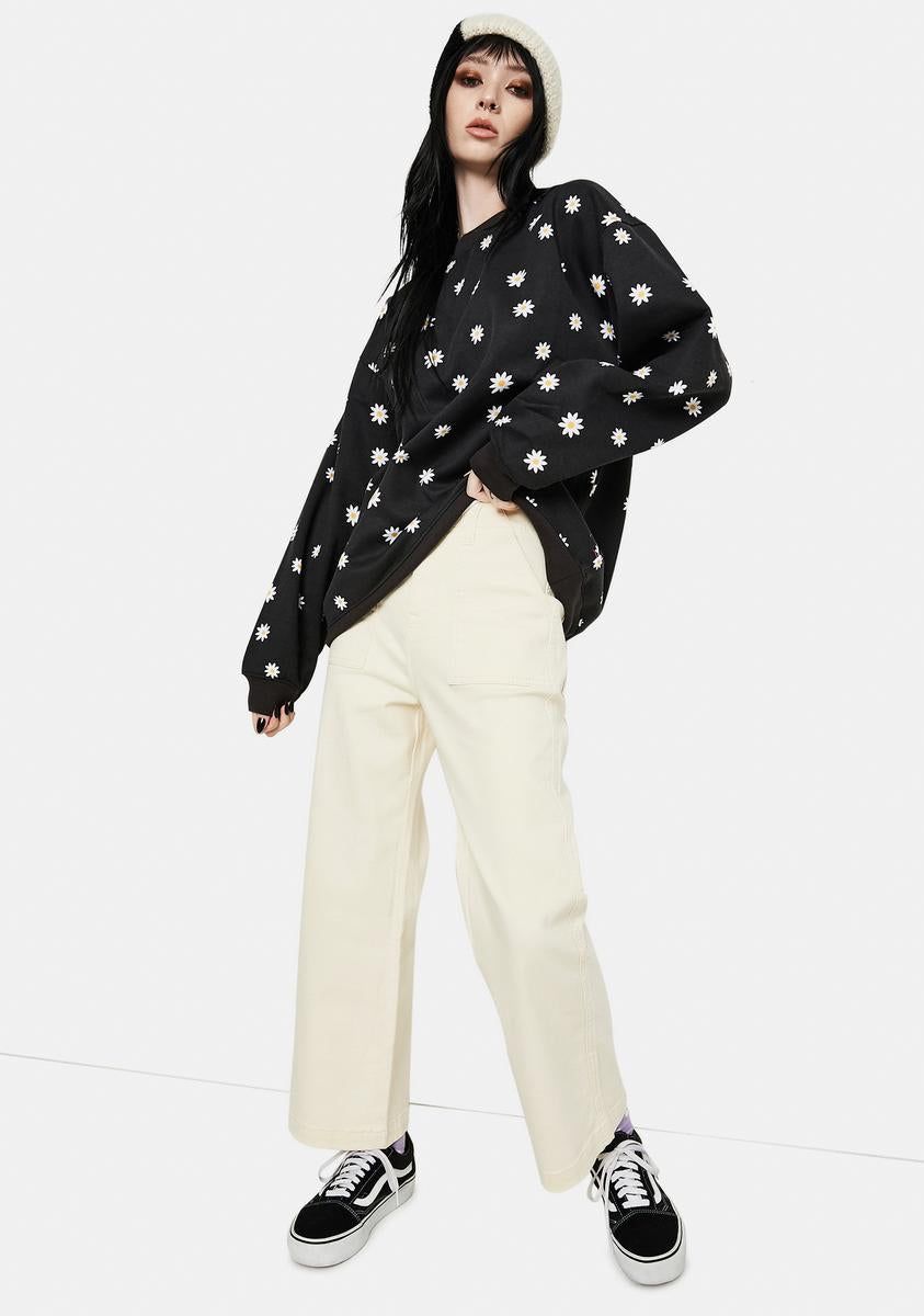 Taliya Daisy Print Sweatshirt sold by Dolls Kill product image thumbnail 3