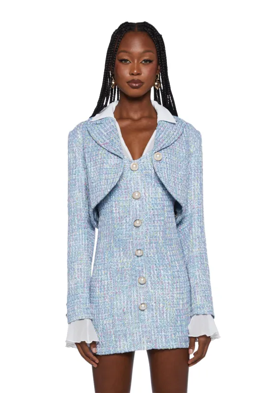 Best Dressed Cropped Jacket sold by Dolls Kill