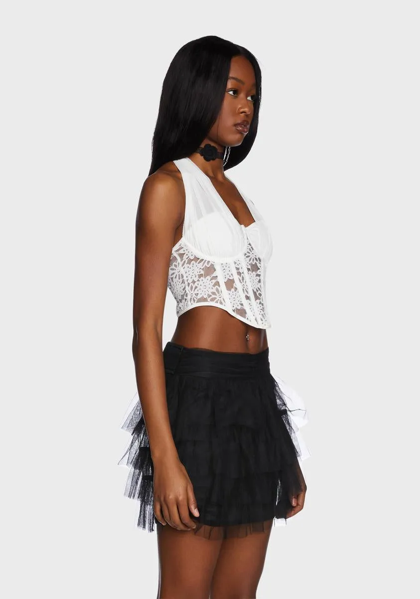 Star Power Halter Corset Top sold by Dolls Kill product image thumbnail 3