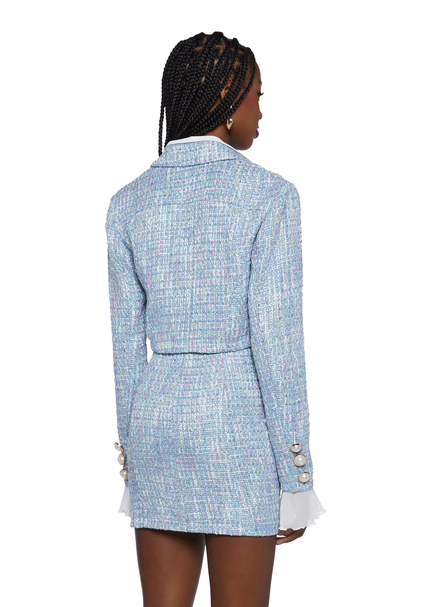 Best Dressed Cropped Jacket sold by Dolls Kill product image thumbnail 5