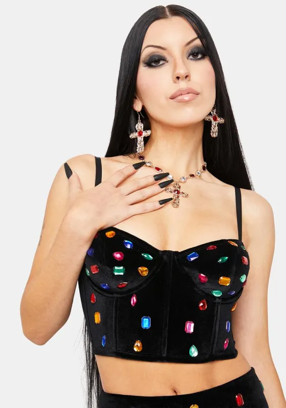 Natural Wonder Corset Top sold by Dolls Kill