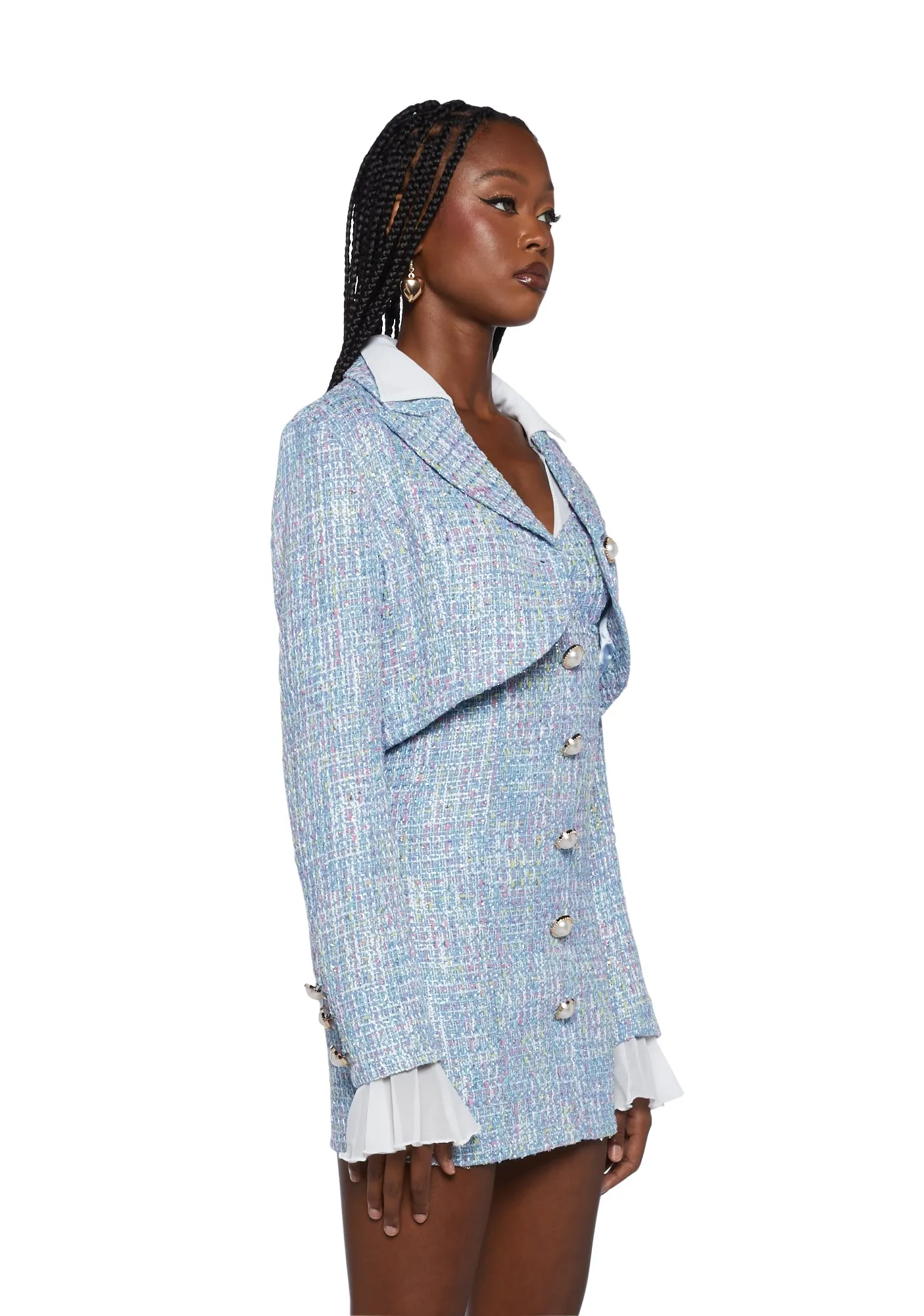 Best Dressed Cropped Jacket sold by Dolls Kill product image thumbnail 3