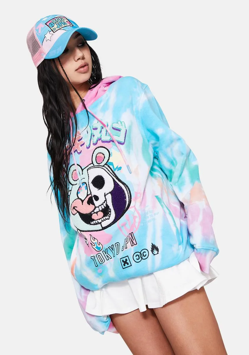 Neo Tie Dye Hoodie sold by Dolls Kill product image thumbnail 2