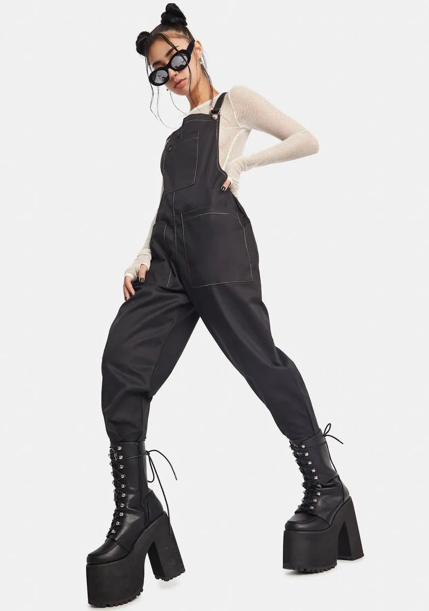 Stitched Up Dungarees sold by Dolls Kill product image thumbnail 2