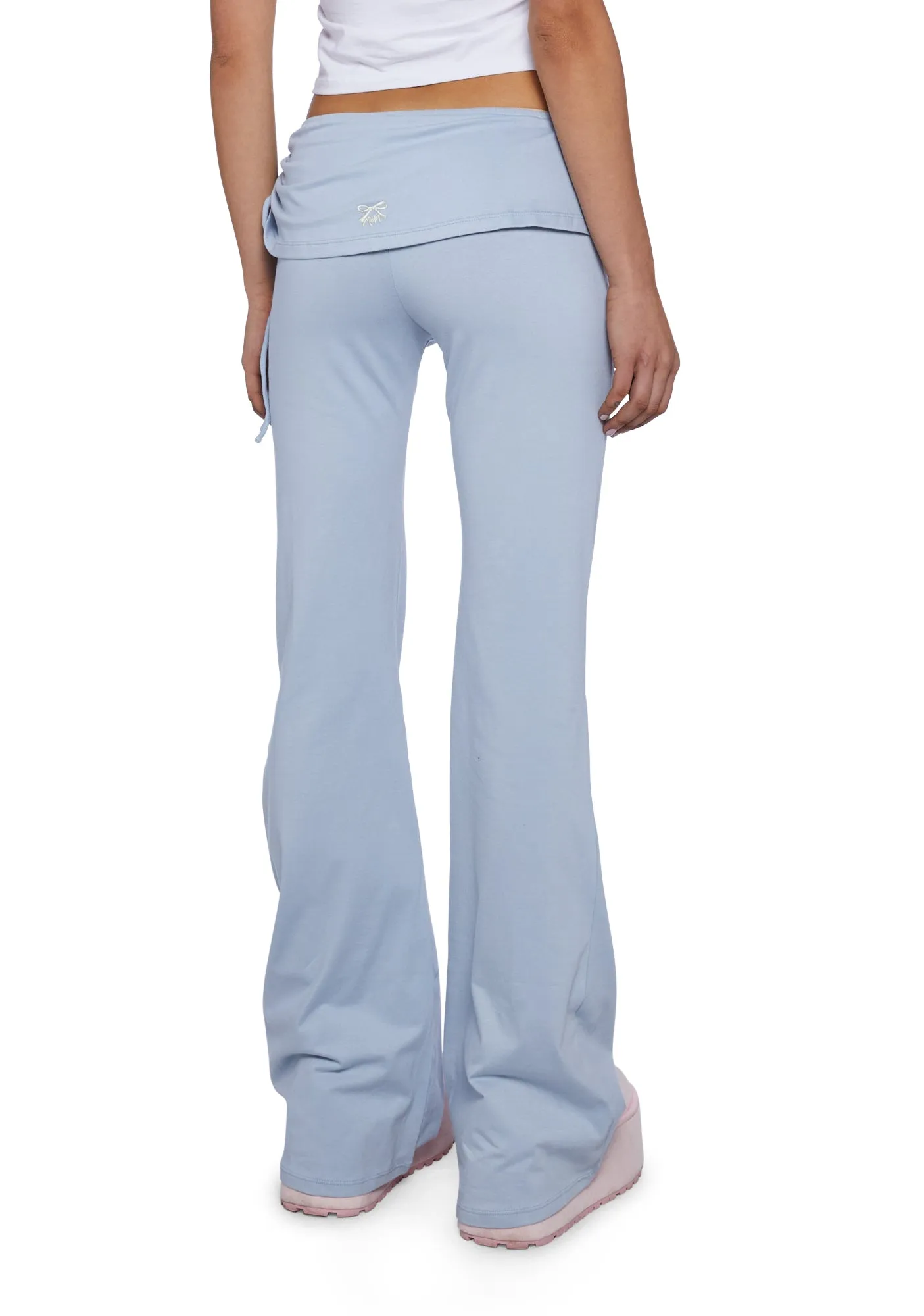 Jacie Jersey Flare Trousers sold by Dolls Kill product image thumbnail 4