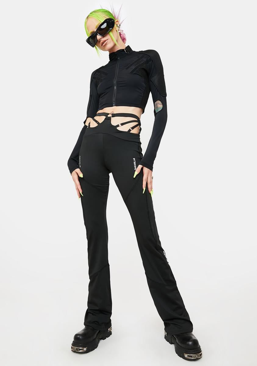 Enduro Long Sleeve Crop Top sold by Dolls Kill product image thumbnail 3