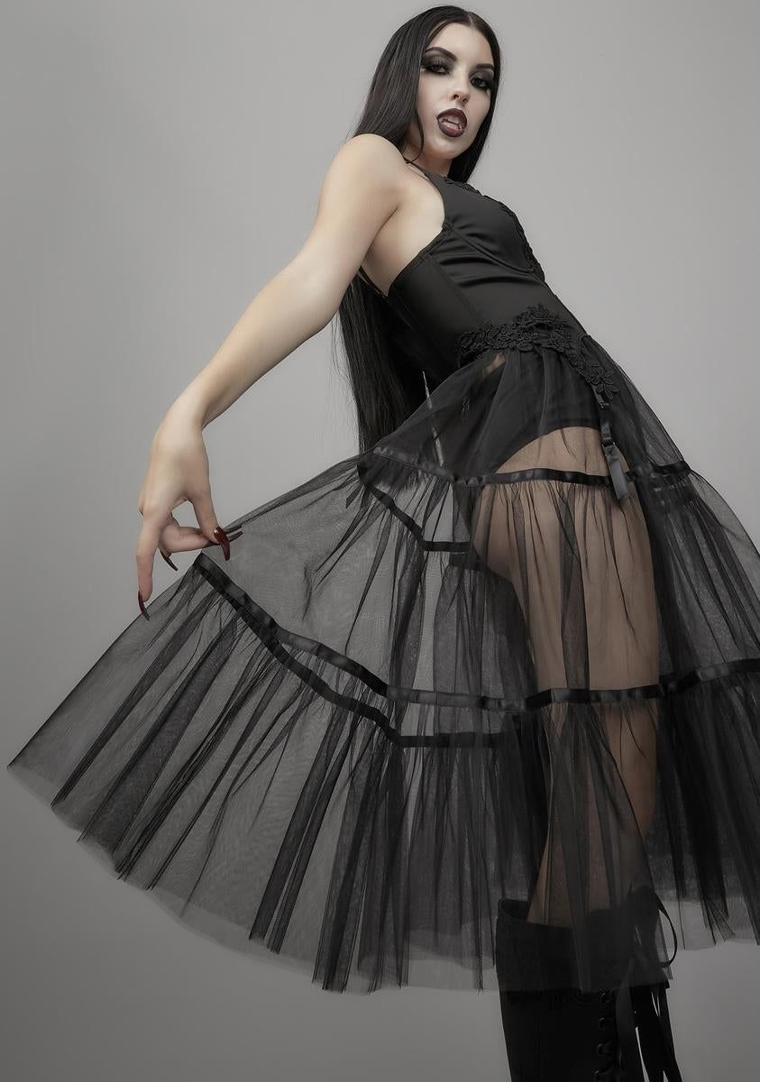 Haunting Melody Midi Dress sold by Dolls Kill product image thumbnail 2